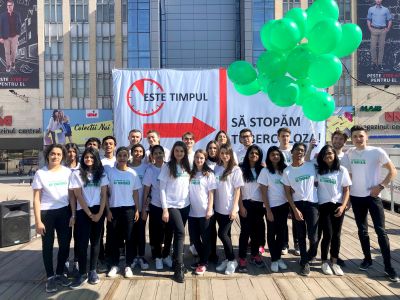 Flashmob de Ziua Mondială de Combatere a Tuberculozei